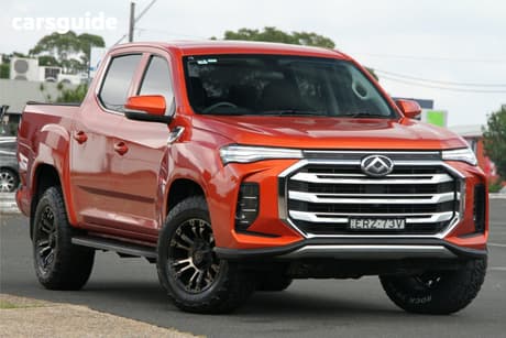 Orange 2021 LDV T60 Double Cab Utility Max Pro (4X4)