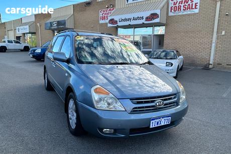 Blue 2009 Kia Grand Carnival Wagon (Ex)