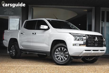 White 2025 Mitsubishi Triton Double Cab Pick Up Gls (4X4) 1T Payload