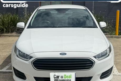 White 2015 Ford Falcon Sedan Ecoboost