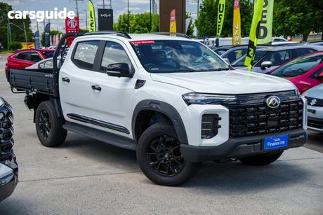 White 2025 LDV T60 Double Cab Utility Max Plus (4X4)