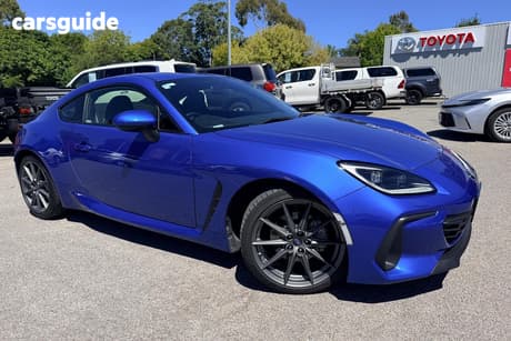 Blue 2022 Subaru BRZ Coupe S