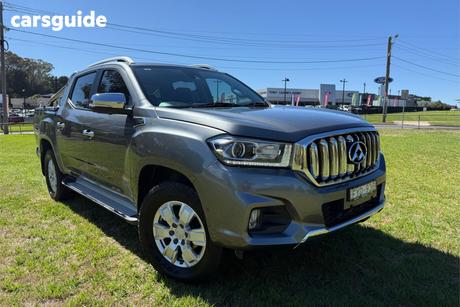 Grey 2018 LDV T60 Double Cab Utility Luxe (4X4)