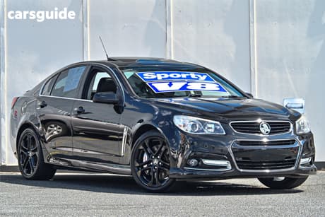 Black 2015 Holden Commodore Sedan Ss-V Redline