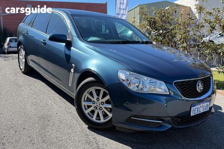 Blue 2013 Holden Commodore SUV EVOKE (LPG) VF