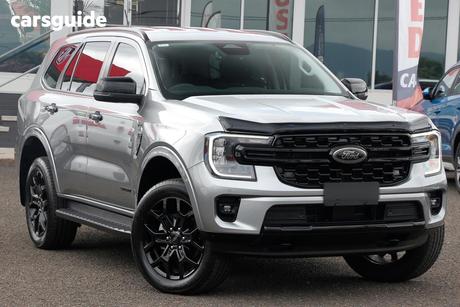 Silver 2023 Ford Everest Wagon Sport (4Wd)