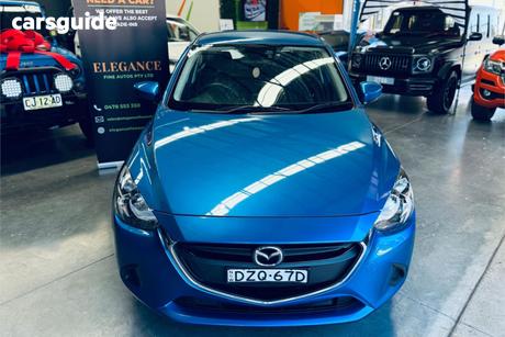 Blue 2018 Mazda 2 Hatchback Neo (5Yr)