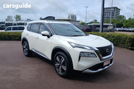 White 2023 Nissan X-Trail Wagon Ti-L (4Wd)