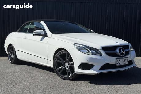 White 2013 Mercedes-Benz E200 Cabriolet