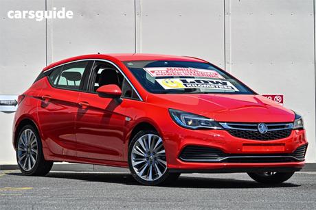 Red 2017 Holden Astra Hatchback Rs-V