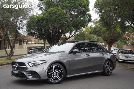 Grey 2019 Mercedes-Benz A200 Sedan