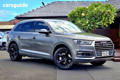 Grey 2016 Audi Q7 Wagon 3.0 Tdi Quattro