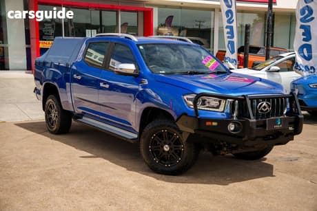 Blue 2019 LDV T60 Double Cab Utility Mega Tub (4X4)