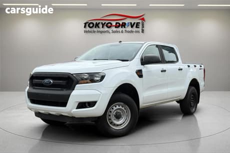 White 2017 Ford Ranger Crew Cab Pickup Xl 2.2 Hi-Rider (4X2)