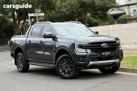 Grey 2025 Ford Ranger Double Cab Pick Up Wildtrak 3.0 (4X4)