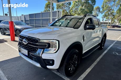White 2024 Ford Ranger Double Cab Pick Up Wildtrak 2.0 (4X4)