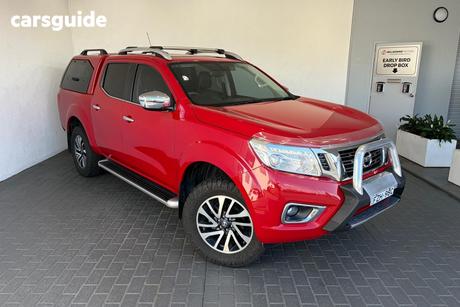 Red 2017 Nissan Navara Dual Cab Utility St-X (4X4) (Sunroof)