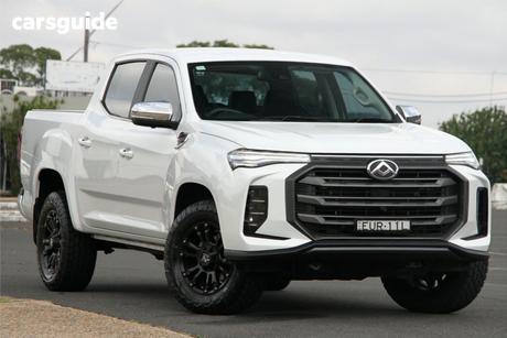 White 2022 LDV T60 Double Cab Utility Max Luxe (4X4)