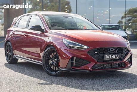 Red 2025 Hyundai I30 Hatchback N Premium