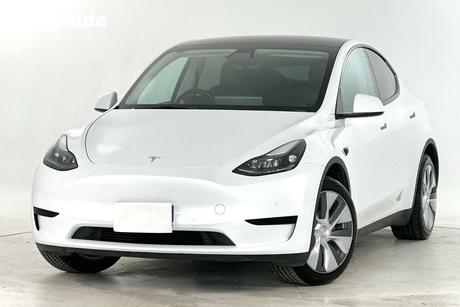 White 2023 Tesla Model Y Wagon Rear-Wheel Drive