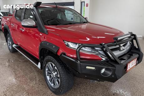 Red 2020 Mitsubishi Triton Double Cab Pick Up Glx-R (4X4)