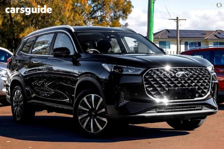 Black 2025 Chery Tiggo 8 Wagon Csh Urban 2Wd