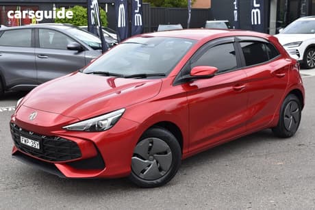 Red 2025 MG MG3 Hatchback Vibe