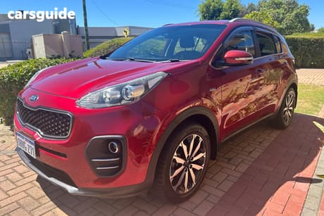 Red 2018 Kia Sportage Wagon Si Premium (Awd)