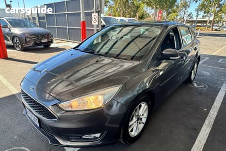 Grey 2017 Ford Focus Hatchback Trend
