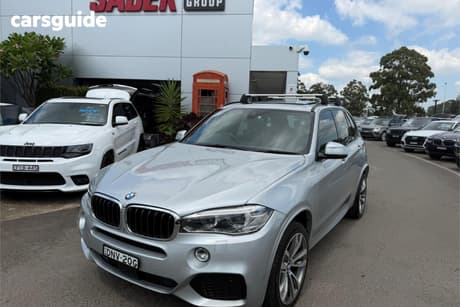 Silver 2017 BMW X5 Wagon Xdrive 30D