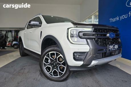 White 2026 Ford Ranger Double Cab Pick Up Platinum 3.0 (4X4)