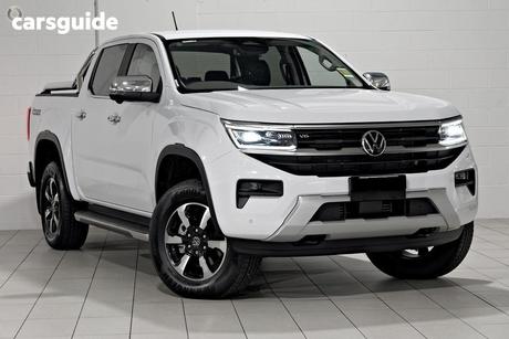 White 2025 Volkswagen Amarok Dual Cab Utility Style Tdi600 4Motion