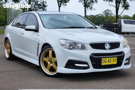 White 2014 Holden Commodore Sedan Sv6 Storm
