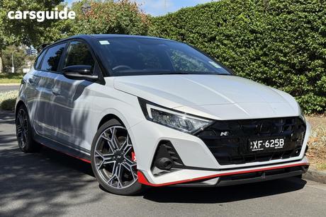 Black 2025 Hyundai I20 Hatchback N