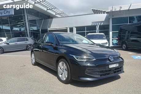 Black 2025 Volkswagen Golf Hatchback Life