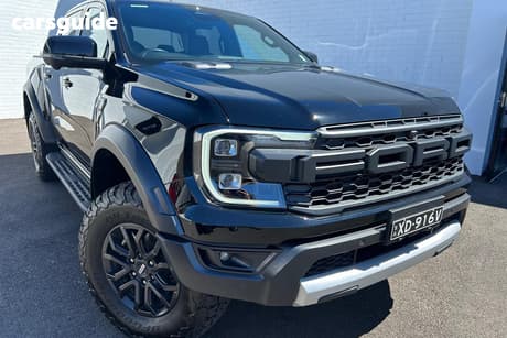 Black 2023 Ford Ranger Double Cab Pick Up Raptor 3.0 (4X4)