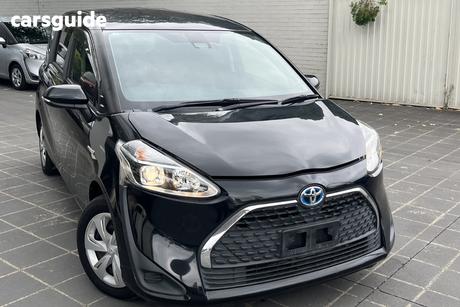 Black 2019 Toyota Sienta Wagon HYBRID
