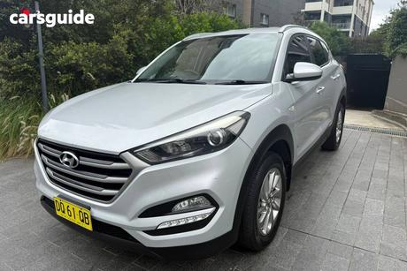 Silver 2018 Hyundai Tucson Wagon Active (Fwd)