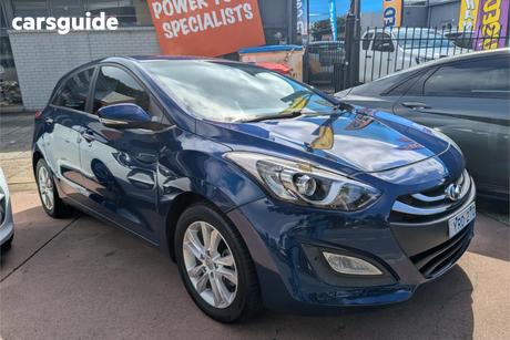 Blue 2012 Hyundai I30 Hatchback Elite
