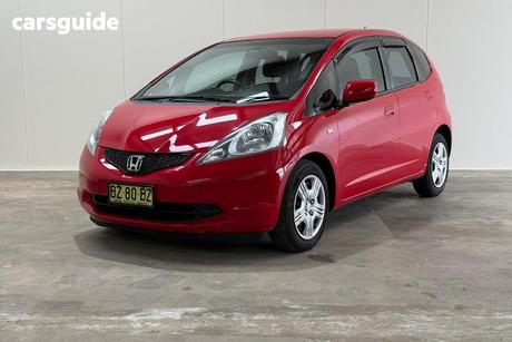 Red 2009 Honda Jazz Hatchback Gli