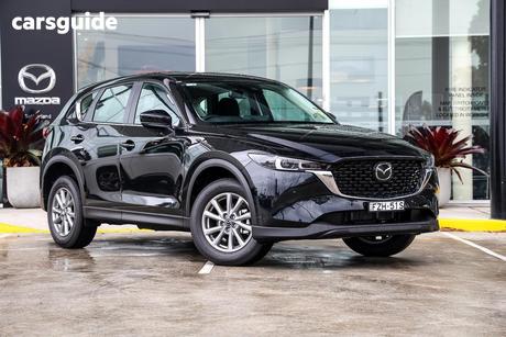 Black 2025 Mazda CX-5 Wagon G25 Maxx Sport (Fwd)
