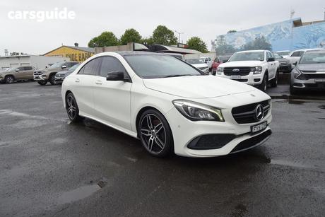 White 2017 Mercedes-Benz CLA220 Coupe D