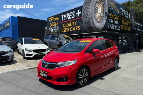 Red 2018 Honda Jazz Hatchback Vti-L