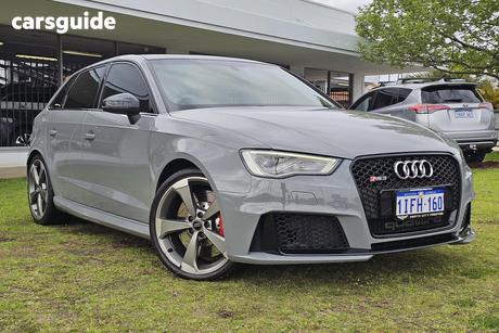 Grey 2016 Audi RS3 Hatchback Sportback Quattro