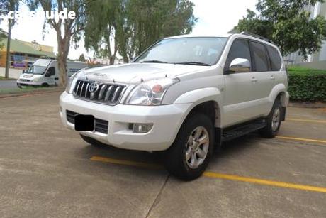 White 2004 Toyota Landcruiser Prado SUV VX 4X4
