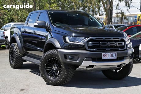 Black 2020 Ford Ranger Double Cab Pick Up Raptor 2.0 (4X4)