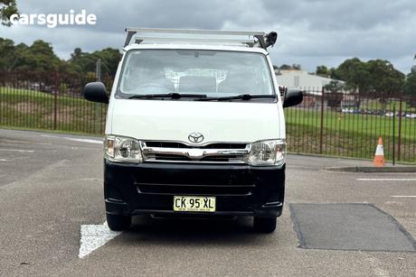 White 2012 Toyota HiAce Van Lwb