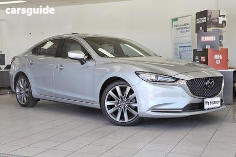 Silver 2018 Mazda 6 Sedan Atenza