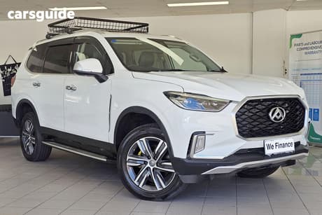 White 2021 LDV D90 Wagon Executive (4Wd) D20