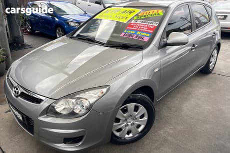 Grey 2011 Hyundai I30 Hatchback Sx